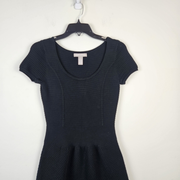 Banana Republic Black Sweater Dress Size Small - Picture 3 of 5